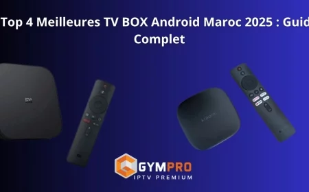 Top 4 Meilleures TV BOX Android Maroc 2025 : Guide Complet